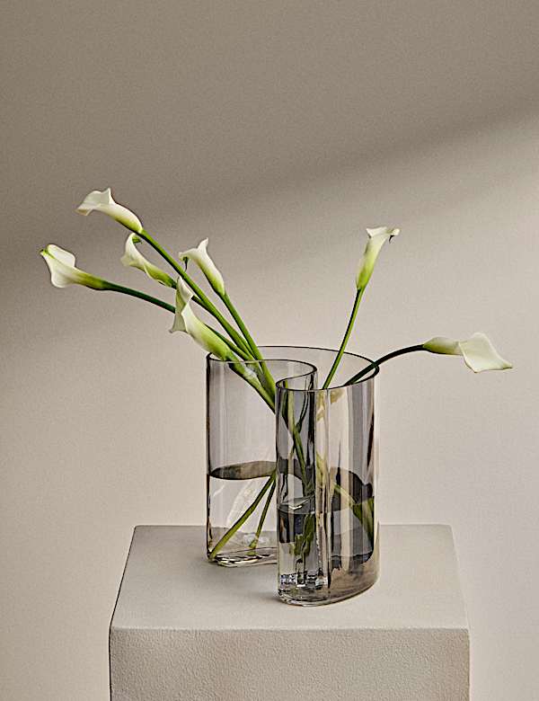 Medium Bracket Glass Vase - NZ
