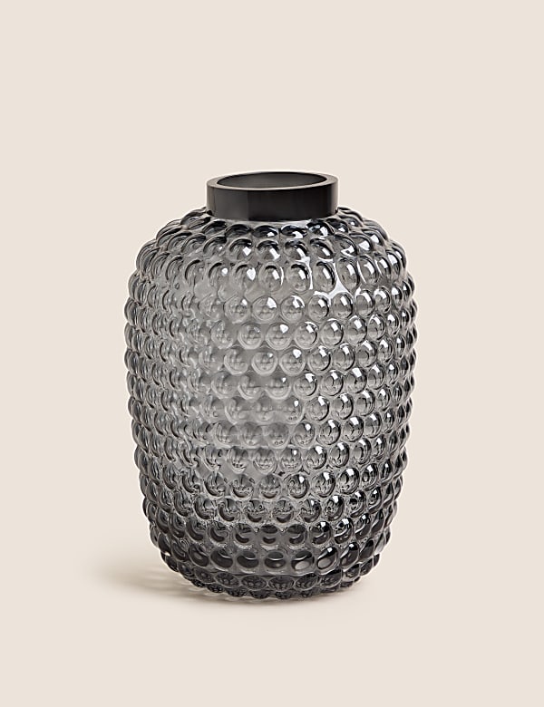 Large Bobble Glass Vase - JE