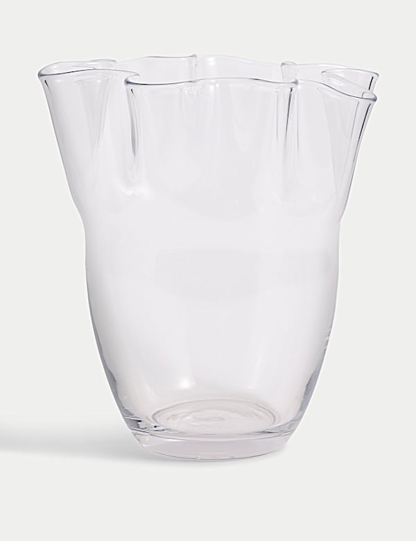 Extra Large Handkerchief Glass Vase - HK