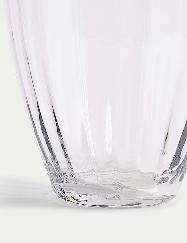 Large Bulb Glass Vase - DE