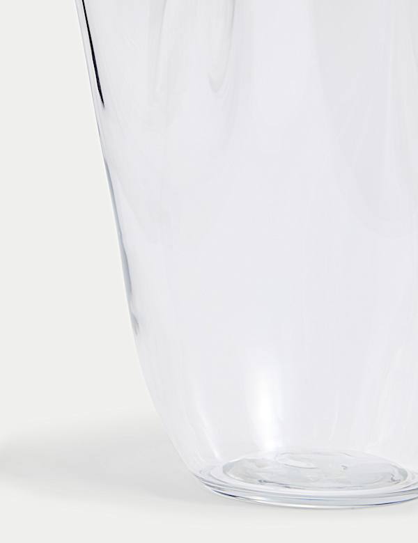 Medium Glass Handkerchief Vase - SK