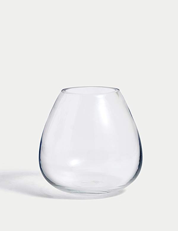 Μικρό γυάλινο βάζο σε σχήμα σταγόνας - GR