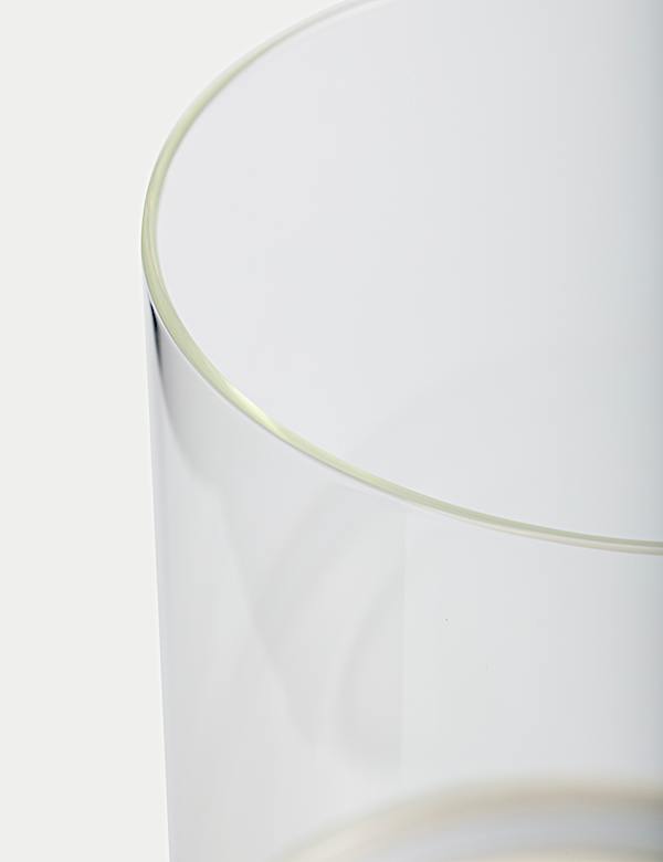 Porte-bougie tempête en céramique festonné - FR