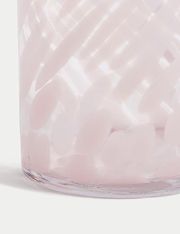 Confetti Glass Hurricane Lamp - ES