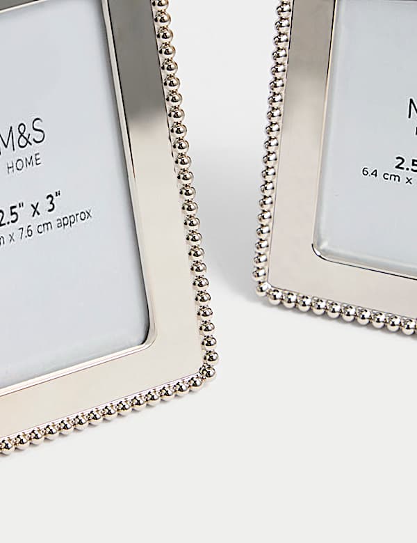 Ασημένιες κορνίζες, σετ των 3 - GR