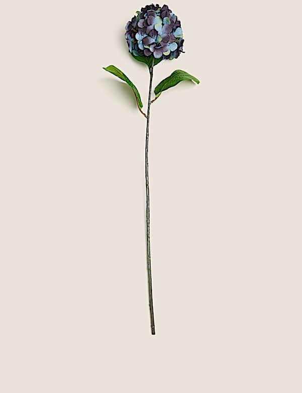 Set of 3 Artificial Hydrangea Single Stems