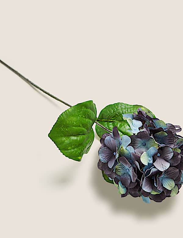 Set of 3 Artificial Hydrangea Single Stems