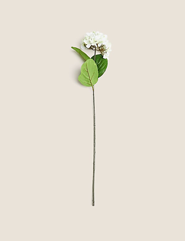 Set of 3 Artificial Hydrangea Single Stems