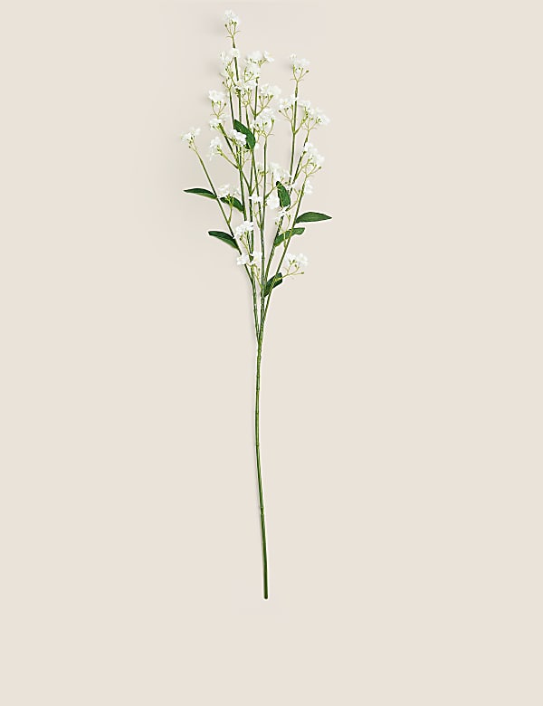 Set of 2 Artificial Wild Wax Single Stems