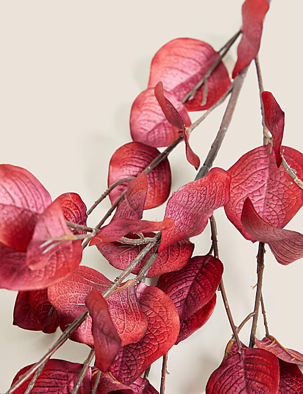 Set of 2 Artificial Eucalyptus Single Stems