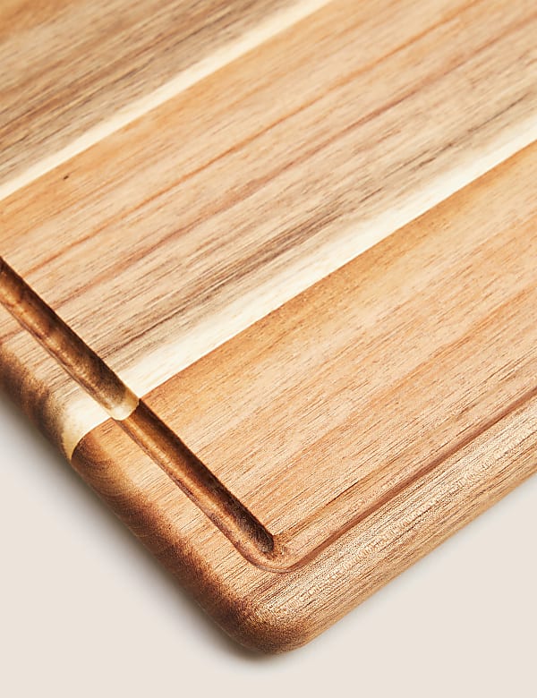 Acacia Chopping Board with Silicone Feet - GR