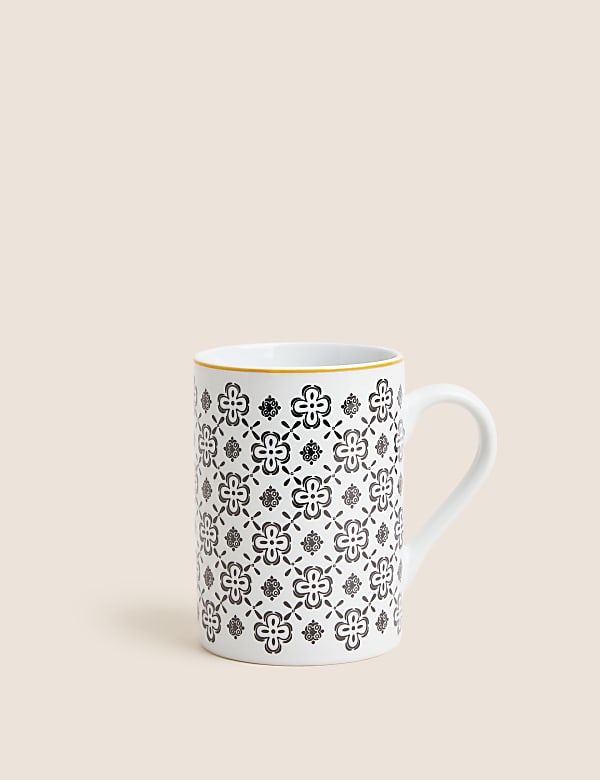 Set of 4 Tile Mugs