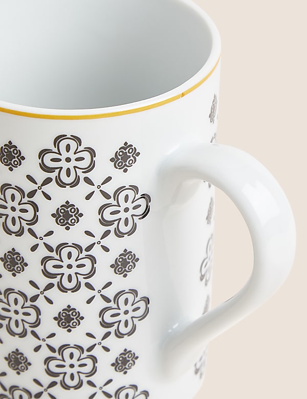Set of 4 Tile Mugs