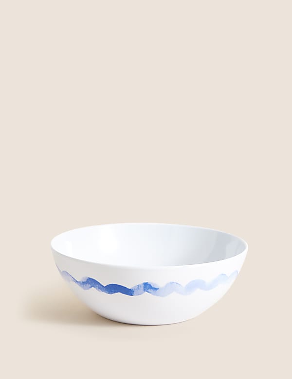 Set Of 4 Summer Fruits Picnic Cereal Bowls