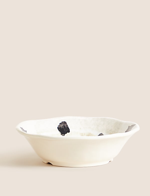 Set Of 4 Abstract Watercolour Picnic Cereal Bowls