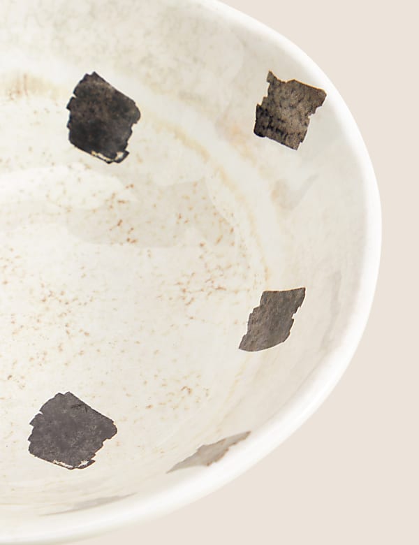 Set Of 4 Abstract Watercolour Picnic Cereal Bowls