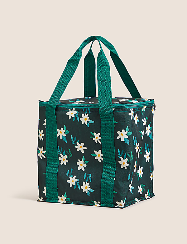 Expressive Floral Collapsible Cool Bag Picnicware M S GR