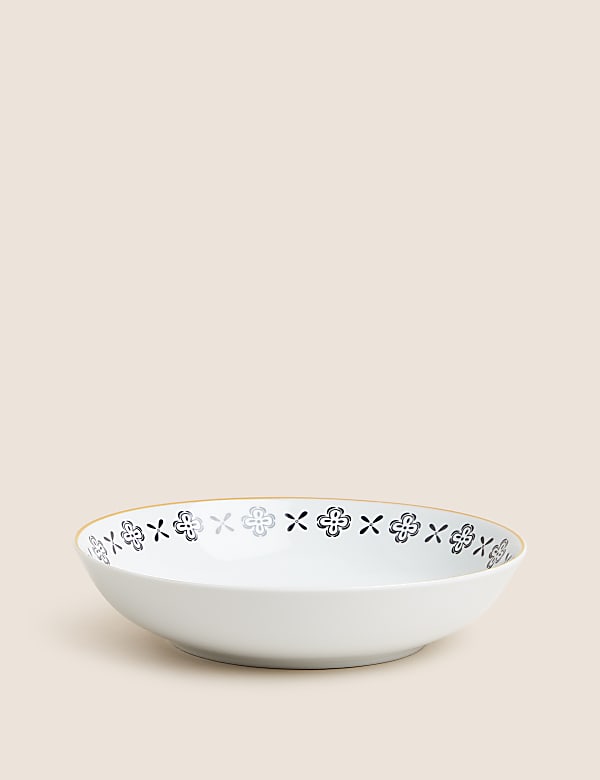 Set of 4 Tile Pasta Bowls