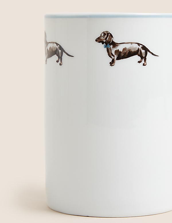 Set of 4 Dachshund Mugs