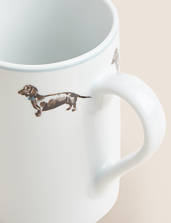 Set of 4 Dachshund Mugs