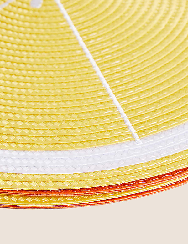 Set of 4 Fruit Placemats