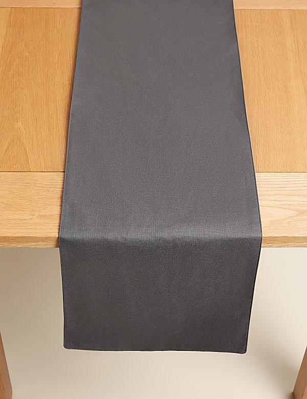 Cotton with Linen Table Runner - CH