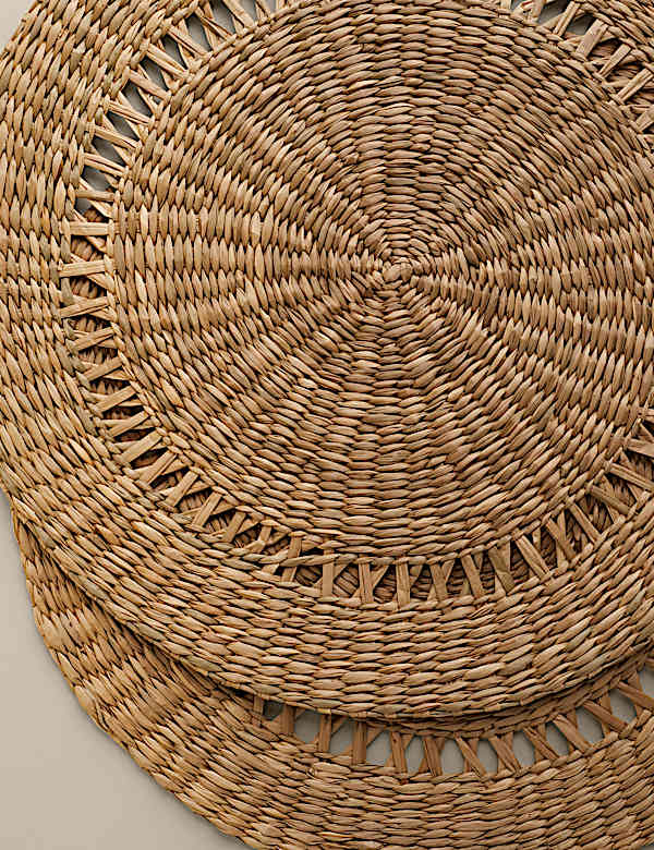 Set of 4 Seagrass Placemats