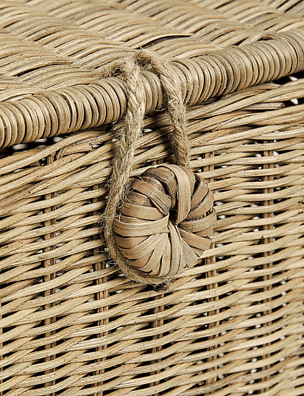 Rattan Picnic Hamper - GR