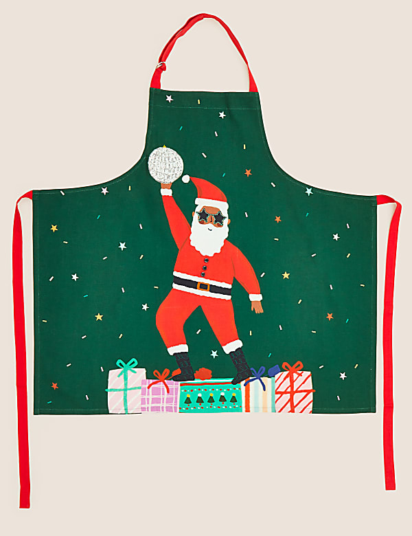 Christmas Disco Light Up Apron - GR