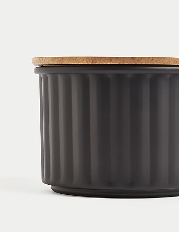 Set of 3 Round Storage Jars - NZ