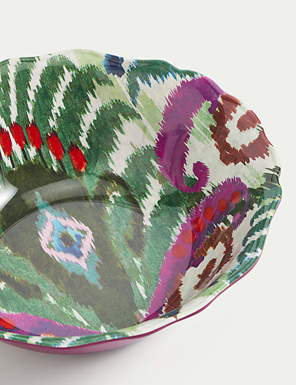 Saladier pour pique-nique à motif Ikat coloré - BE