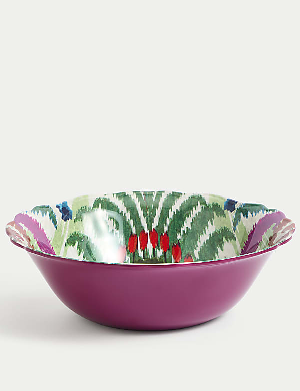 Saladier pour pique-nique à motif Ikat coloré - BE