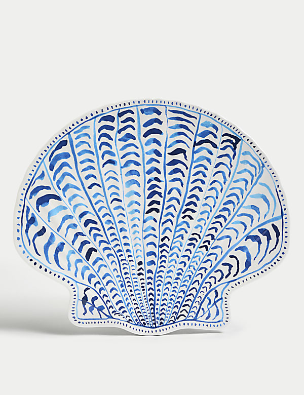 Summer Resort Shell Picnic Platter - ID