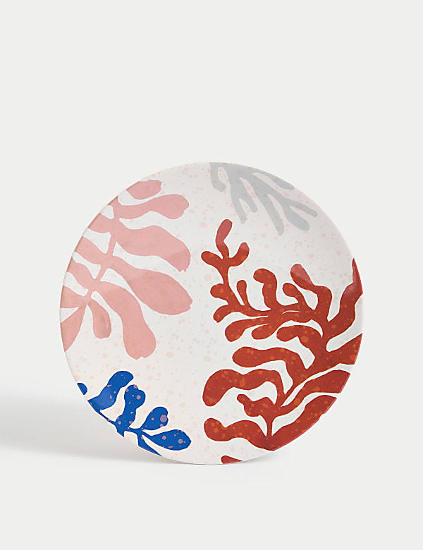 Set of 4 Summer Resort Picnic Side Plates - CH