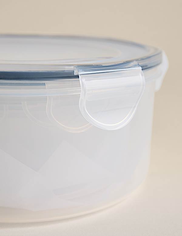 Set van 5 ronde nestbare voorraaddozen - BE