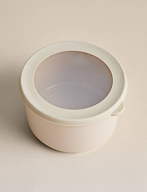 Ronde kunststof opbergdoos - BE