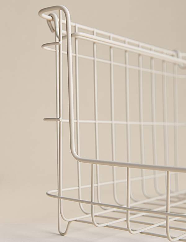 Large Stackable Wire Storage Basket - AU