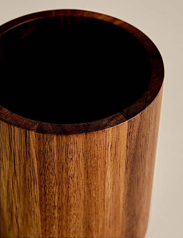 Wooden Utensil Pot - LT