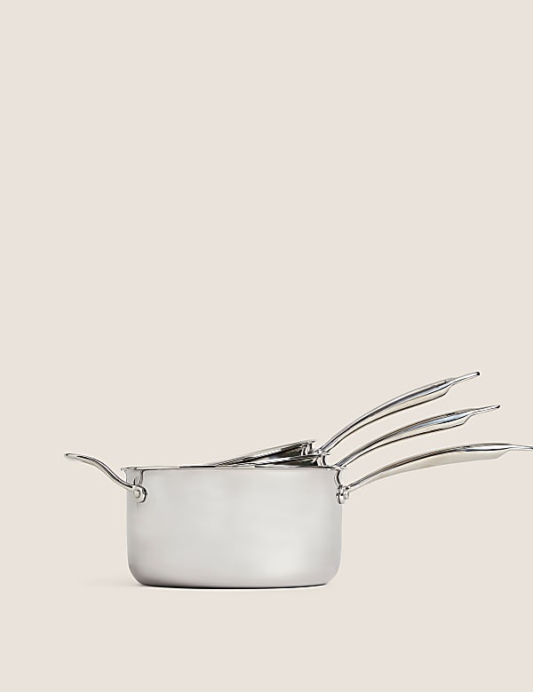 3 Piece Tri Ply Pan Set - LT