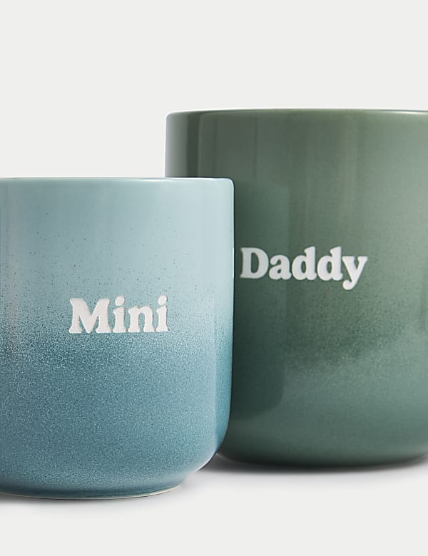 Set of 2 Mini & Daddy Mugs - CZ