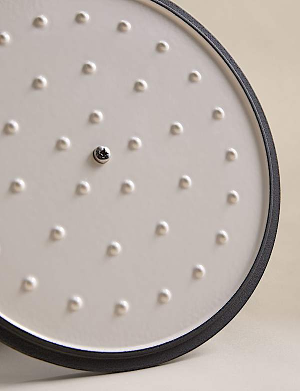 Cast Iron Shallow Casserole Dish - PL