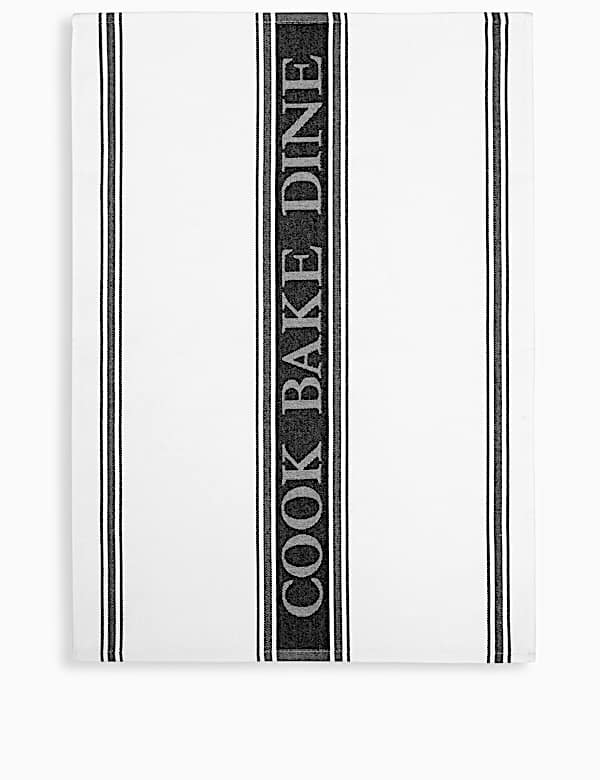 Set of 4 Assorted Design Tea Towels - NO