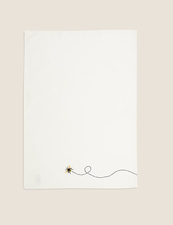 Πετσέτες κουζίνας με σχέδιο με μέλισσες σε σετ των 3 - GR