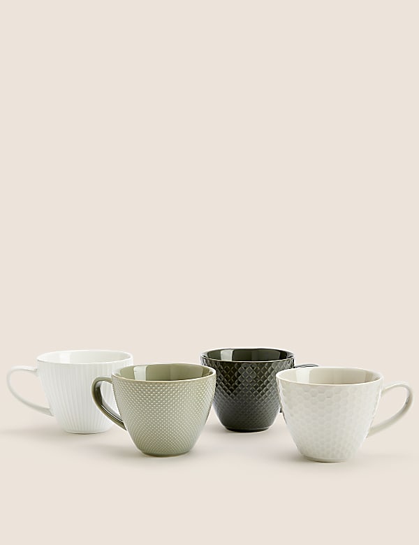 Textured Taupe Mug