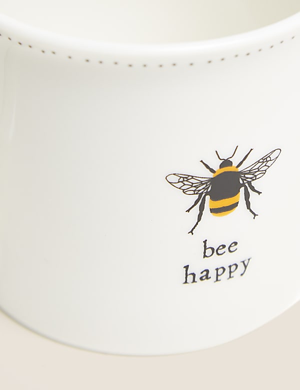 Set of 4 Bee Mugs