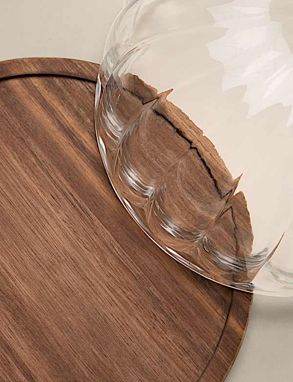 Pumpkin Cloche Cake Stand - AT