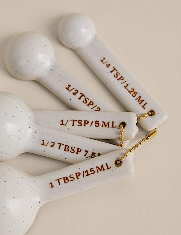 סט 5 כפות מדידה מקרמיקה - IL