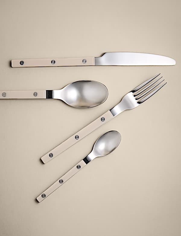 16pc Rivet Cutlery Set - AL