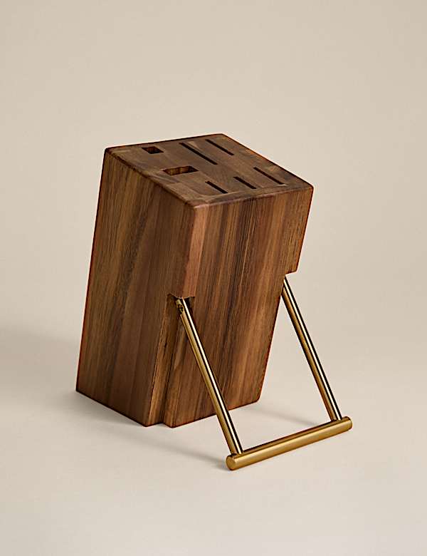 Bloque de cuchillos de madera - ES