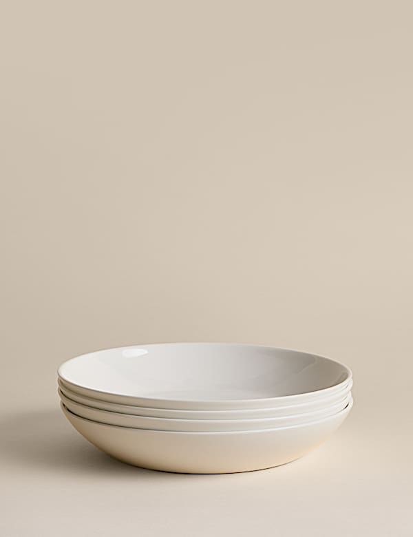 Set of 4 Arlington Fine China Pasta Bowls - JP